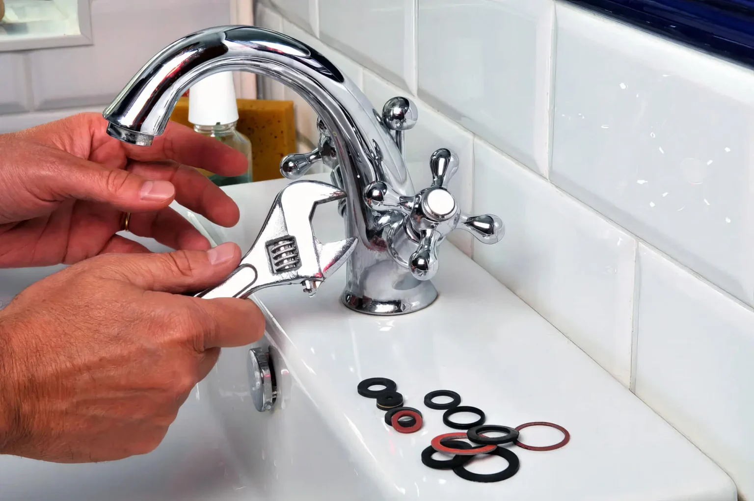 Bathroom faucet repair and fixture replacement in Santa Cruz, California